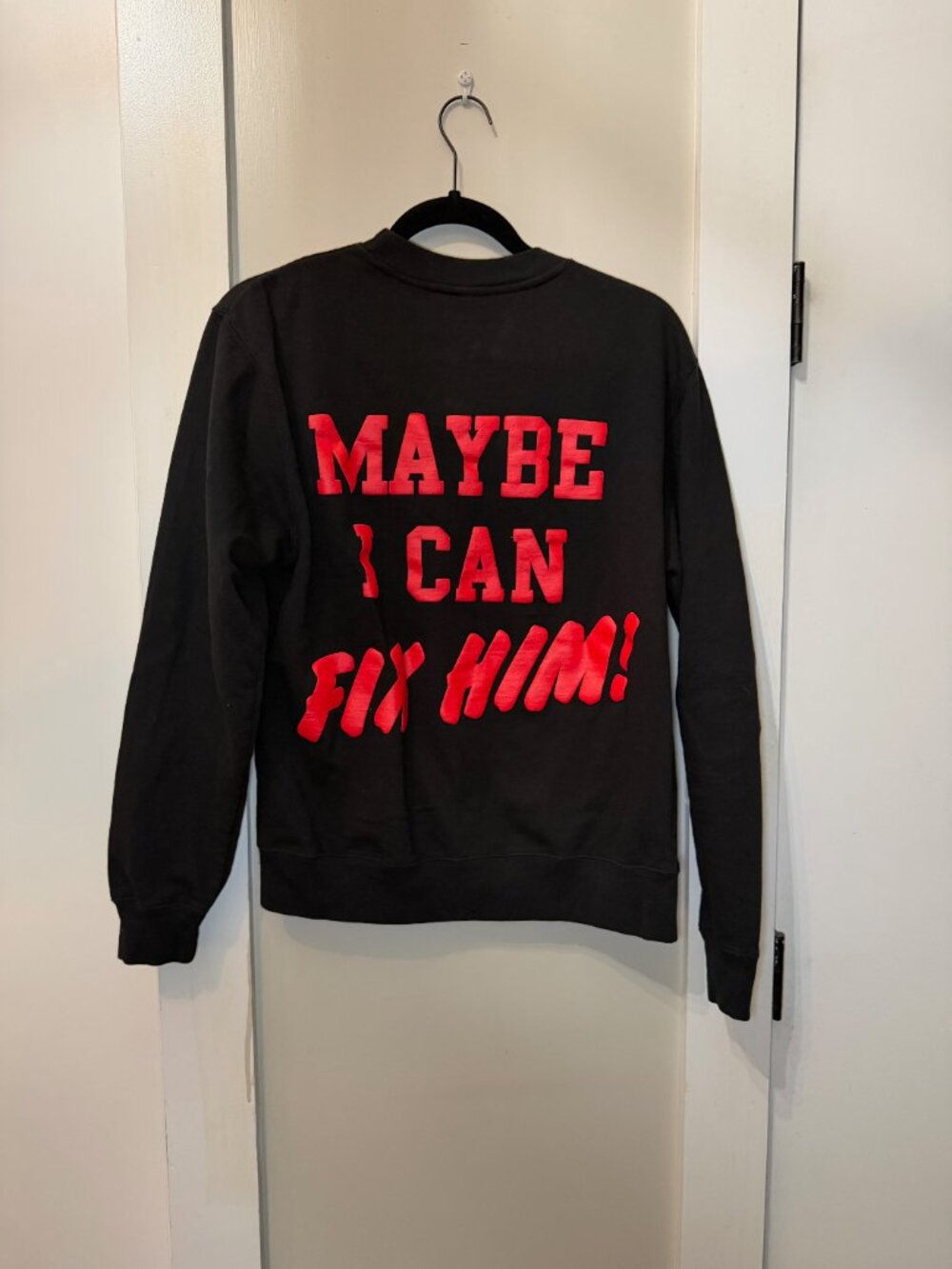 Official Olivia Rodrigo GUTS "Maybe I Can Fix Him" Crewneck - Small